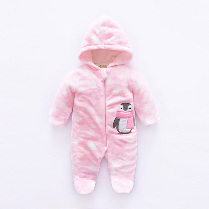 Baby Animal Jumpsuit | Baby Winter Jumpsuit | Tiny &amp; Trending