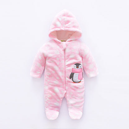 Baby Animal Jumpsuit | Baby Winter Jumpsuit | Tiny &amp; Trending