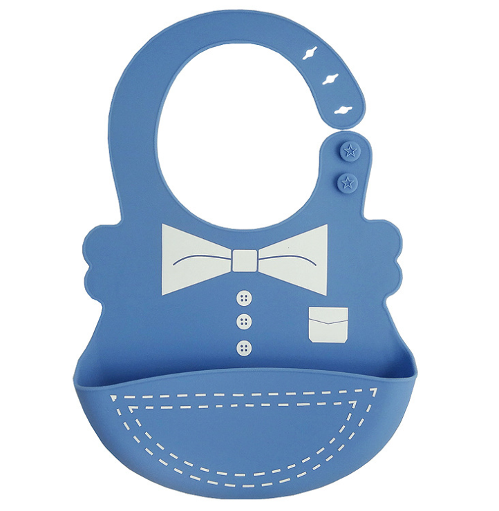 Baby Silicone Bibs | Baby Silicone Feeding Bibs | Tiny &amp; Trending