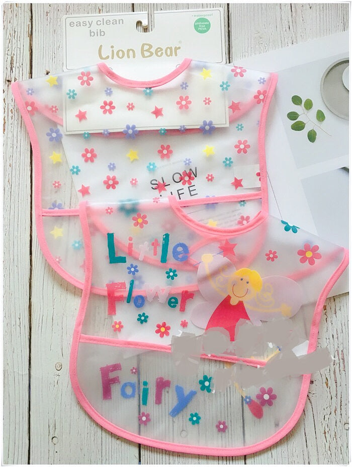 Baby Eating Waterproof Sleeveless Bib Gown