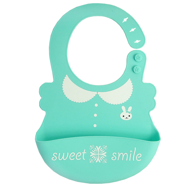 Baby Silicone Bibs | Baby Silicone Feeding Bibs | Tiny &amp; Trending