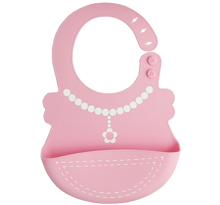 Baby Silicone Bibs | Baby Silicone Feeding Bibs | Tiny &amp; Trending