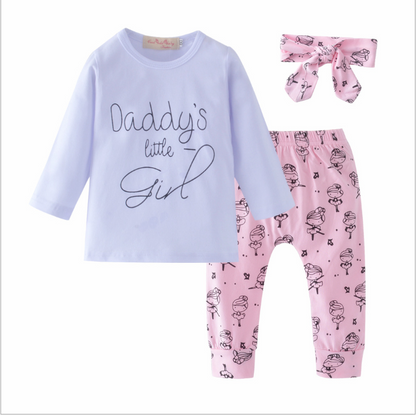 Baby Girls Pant Suit | Baby Girls T-Shirt &amp; Pants | Tiny &amp; Trending