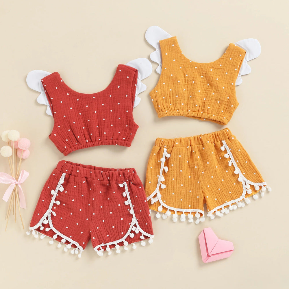 Baby Girls Vest Shorts | Baby Girl Shorts Set | Tiny &amp; Trending