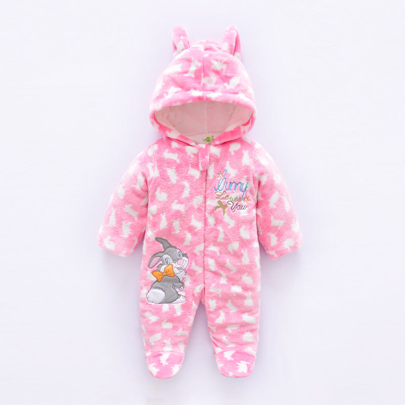 Baby Animal Jumpsuit | Baby Winter Jumpsuit | Tiny &amp; Trending