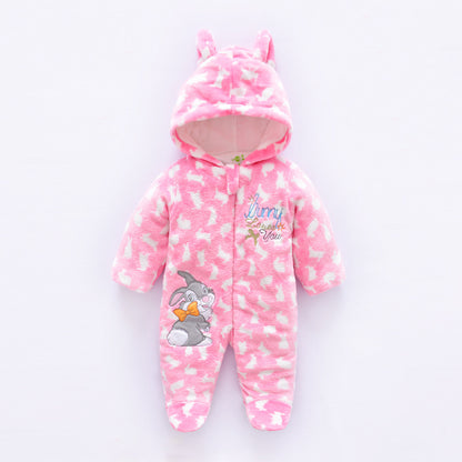 Baby Animal Jumpsuit | Baby Winter Jumpsuit | Tiny &amp; Trending