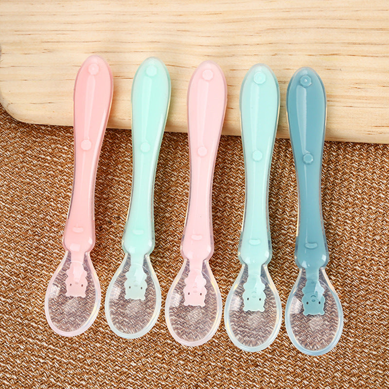 Baby Feeding Spoon | Baby Feeding Silicone Spoon | Tiny &amp; Trending