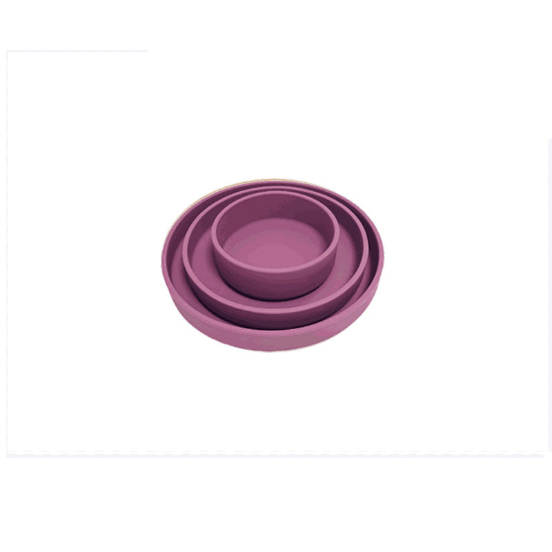 Baby Dinner Plate | Baby Silicone Dinner Plate | Tiny &amp; Trending